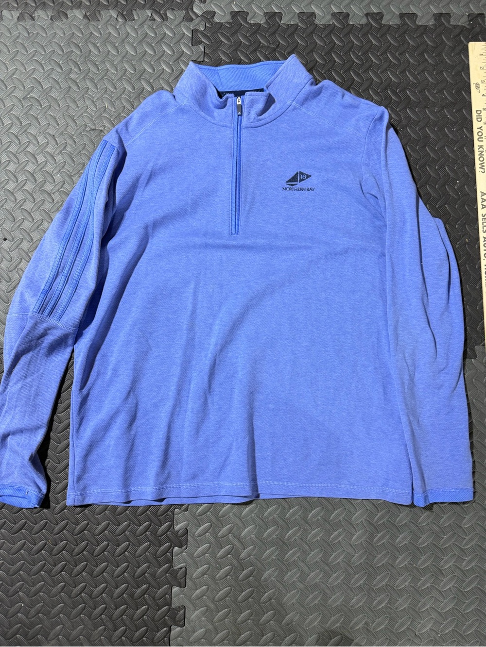 Men’s XL Northern Bay Adidas Golf Quarter Zip Sweater - Picture 1 of 5